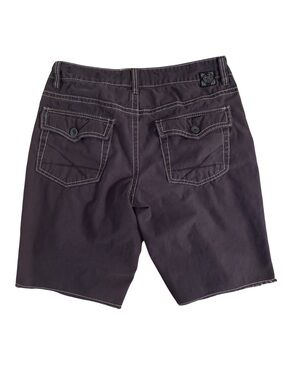 Axel Y2K Giant Stitch Button-Back Shorts